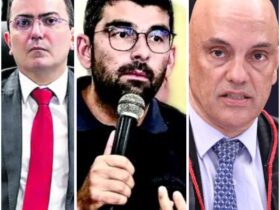 Alexandre Tourinho, Daniel Santos e Alexandre de Moraes