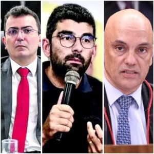 Alexandre Tourinho, Daniel Santos e Alexandre de Moraes