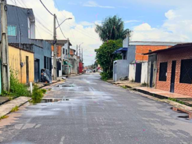 Rua do conjunto Parque Verde em Belém