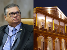 Ministro do Supremo, Flávio Dino e prédio do TJPA