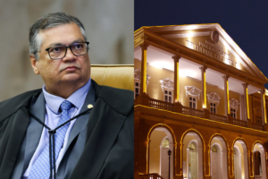 Ministro do Supremo, Flávio Dino e prédio do TJPA