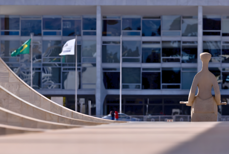 Vista do Supremo Tribunal Federal