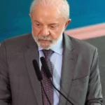 Presidente Lula discursando