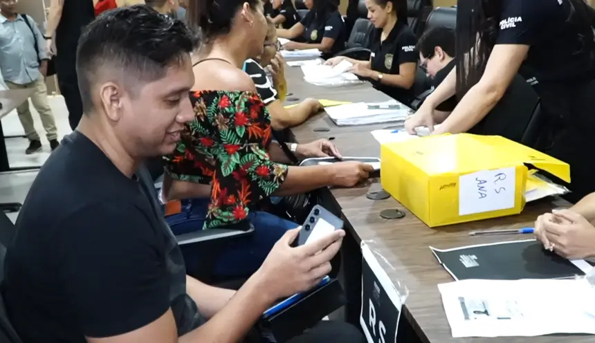 Os aparelhos foram localizados no Pará e em outros estados após cruzamento de dados de inteligência.