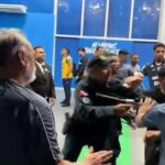 Confusão tomou conta dos bastidores do Re-Pa após o apito final.