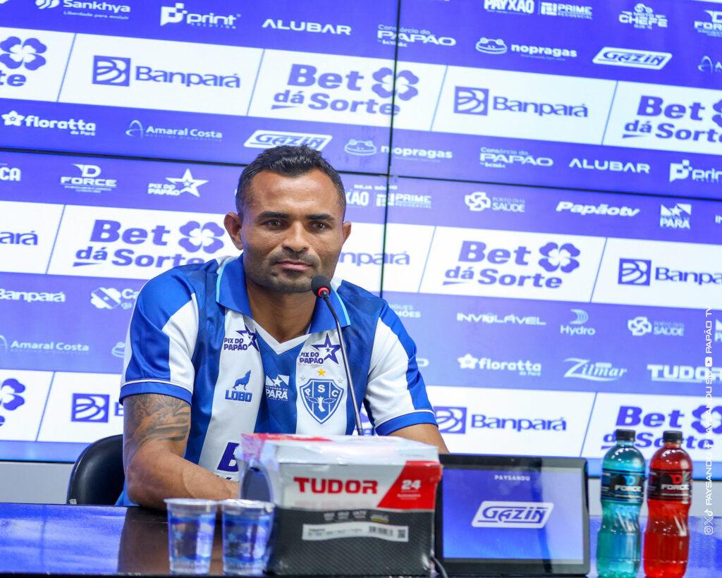 Taboca relembra roça e celebra chance no Paysandu