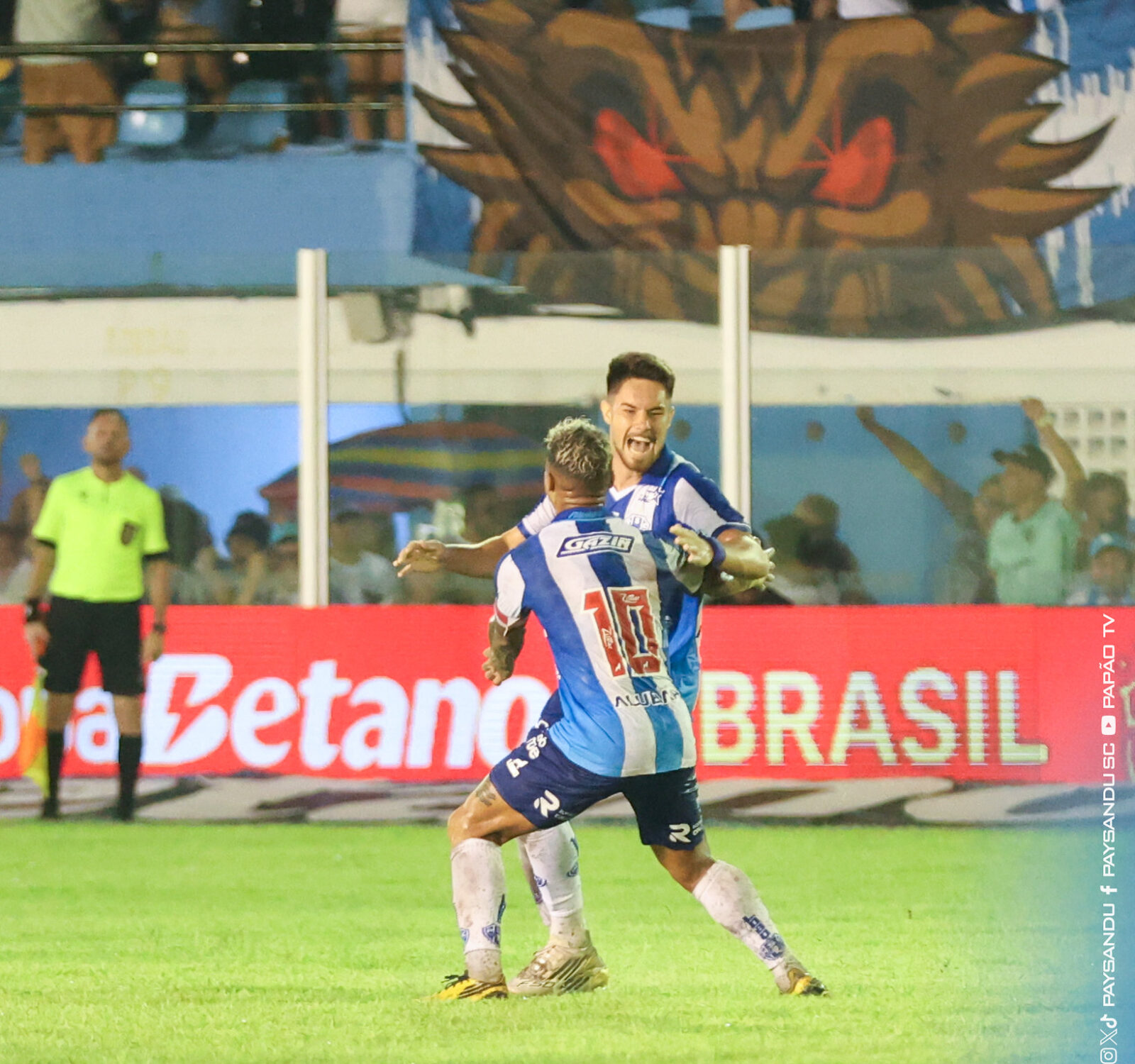 Em grande fase, Caio Mello celebra classificação do Paysandu na Copa do Brasil