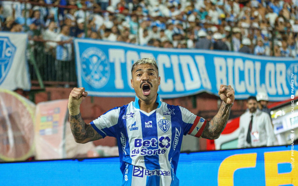 Marcinho celebra virada histórica do Paysandu: "Tô feliz e não é pouco"