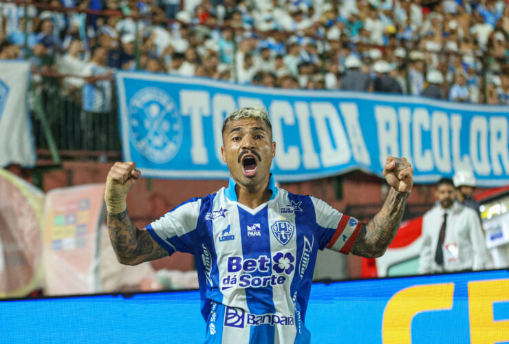 Marcinho celebra virada histórica do Paysandu: "Tô feliz e não é pouco"