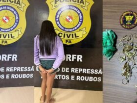 Mulheres estão envolvidas em assalto a joalheria em Belém.