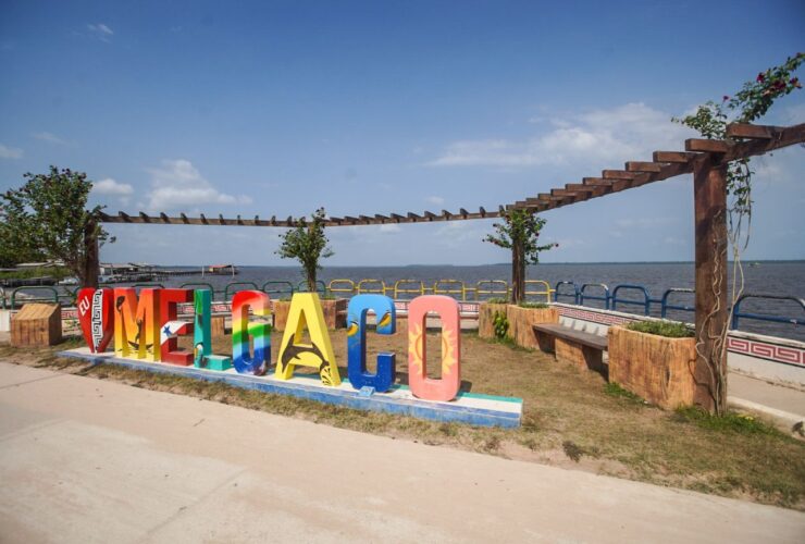 Cidade de Melgaço, no arquipélago do Marajó, no Pará.