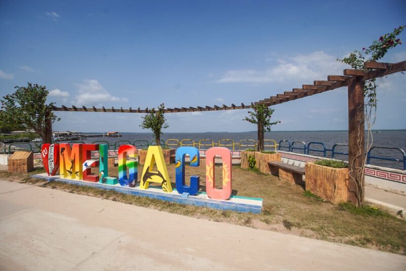 Cidade de Melgaço, no arquipélago do Marajó, no Pará.