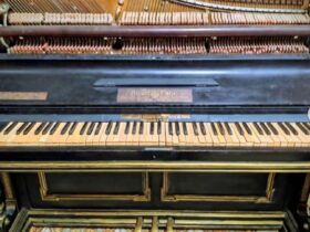 Piano de 1913 pode ter feito parte do Cine Olympia, em Belém.