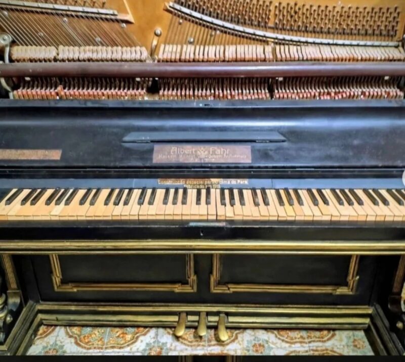Piano de 1913 pode ter feito parte do Cine Olympia, em Belém.