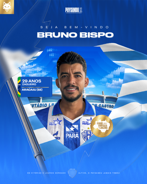 Paysandu acerta contratação do zagueiro Bruno Bispo, ex-Remo