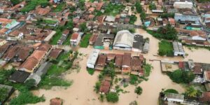 Bragança, no Pará, tomada pela água