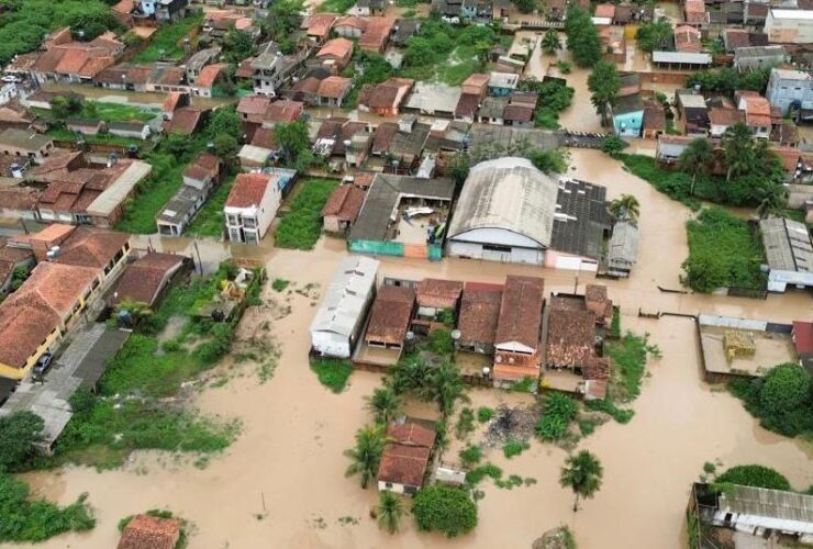 Bragança, no Pará, tomada pela água