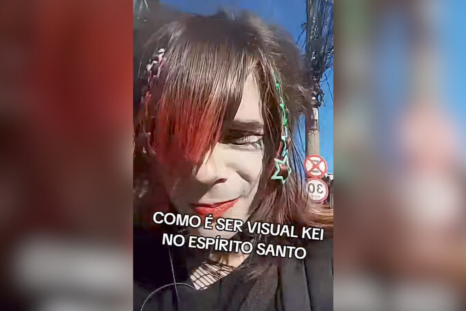 frame de vídeo de vídeo do instagram do jovem