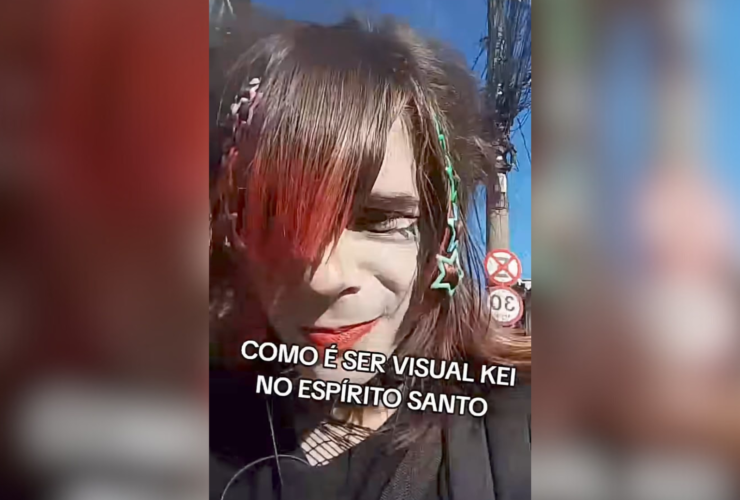 frame de vídeo de vídeo do instagram do jovem