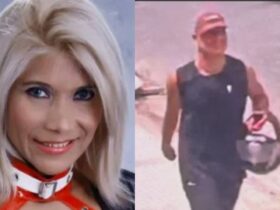 Ruthetty e o acusado de matar a cantora em Belém.