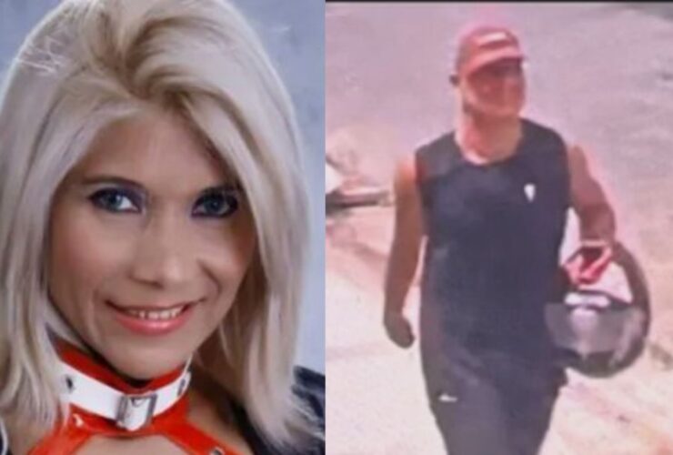 Ruthetty e o acusado de matar a cantora em Belém.