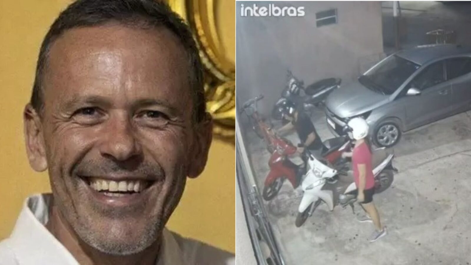 Assassinato foi registrado por câmeras de segurança.