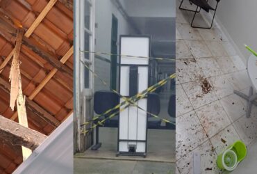 Registros exclusivos recebidos pela reportagem mostram falhas estruturais em prédios da UFRA.