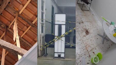 Registros exclusivos recebidos pela reportagem mostram falhas estruturais em prédios da UFRA.