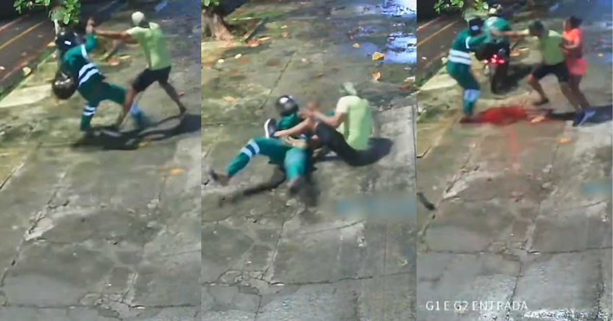 Criminosos armados usam roupa de gari em tentativa de assalto em Belém