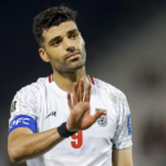 Atacante Taremi, destaque da seleção iraniana.