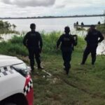 Policia procurando por dupla que pulou no rio