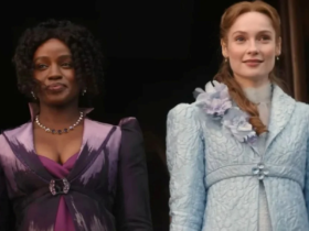 Na imagens, as personagens Francesca Bridgerton e Michaela Stirling aparecem lado a lado.