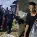 Imagem da ação da PM após a troca de tiros com o suspeito de matar o jovem Arthur, de 19 anos, no Tapanã.