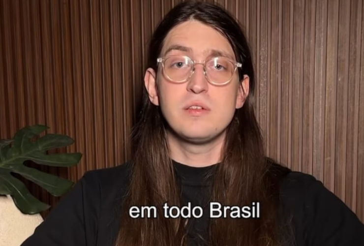 Imagem de um trecho do vídeo do influenciador Felca sobre a nova lei "ECA Digital"