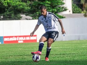 Jogador Kawan em ação pelo Clube do Remo