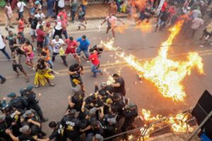 Confusão marcou a primeira audiência sobre aterro sanitário.