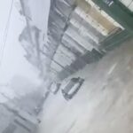 Ruas alagadas na Doca, em Belém