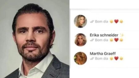 Print das mensagens da Daniel Vorcaro com outras três mulheres