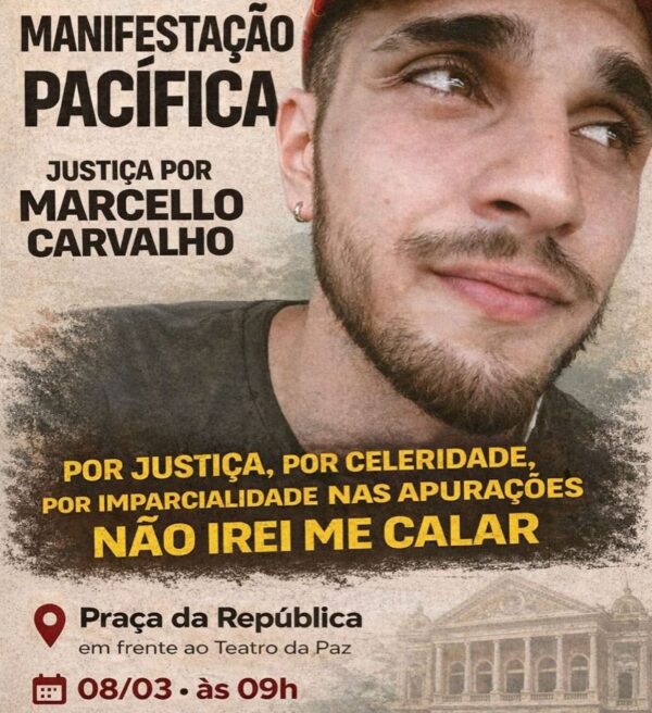 Ato em Belém pede justiça por jovem morto em operação da PF