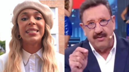 Fotos de Erika Hilton e Ratinho