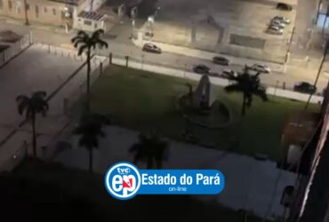 Praça da Basílica chega ao 4º dia sem iluminação em Belém