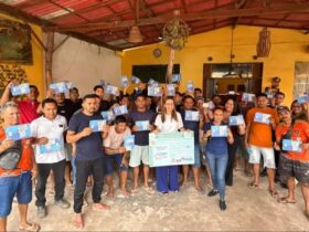 Imagens da emissão de CNH gratuita em Cotijuba.