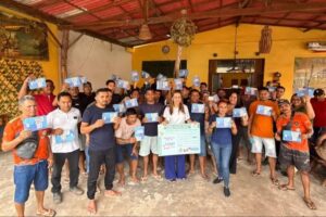 Imagens da emissão de CNH gratuita em Cotijuba.