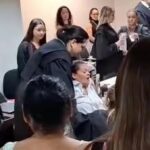 Momento de emoção após absolvição da mãe