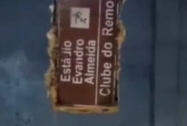 Remo se pronuncia após vídeo de placa improvisada no Baenão viralizar