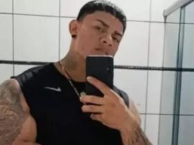 Pedro do Nascimento Santana Júnior, suspeito de espancar a companheira em Tomé-Açu,