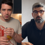 Jornalista Adriano Wilkson e prefeito Daniel