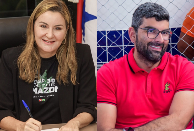 Hanna Gassan e Daniel Santos