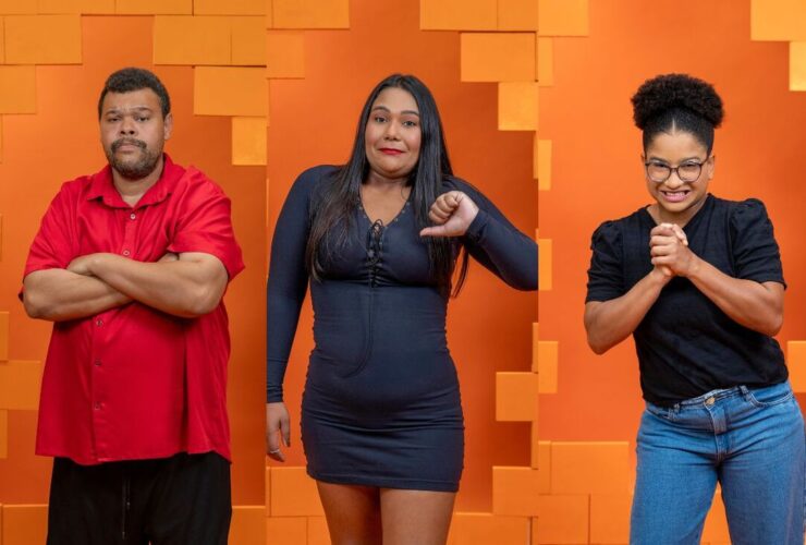 Participantes no 8º paredão do BBB 26