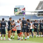 No Camping World Stadium, palco de Brasil x Croácia, Seleção finalizou a preparação para o amistoso.